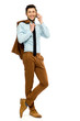 Man using mobile phone