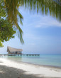 Perfect beach on the Maldives (Malediven)