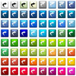 Rückgängig icons, buttons Sammlung