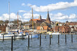 Stadtansicht von Flensburg, Deutschland