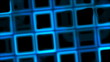 Rotating blue glowing grid abstract background (seamless loop) Rotating blue glowing grid abstract background (seamless loop)