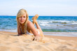 girl on the beach