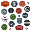 Vintage labels