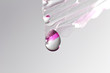 Water drop close up