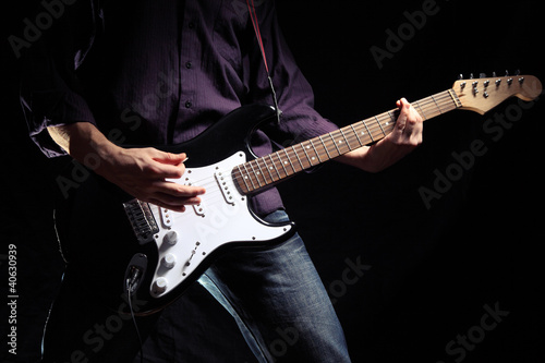 Photo: Image of guitar player Image of guitar player