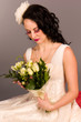 Portrait of a beautiful happy bride Portrait of a beautiful happy bride