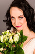 Portrait of a beautiful happy bride Portrait of a beautiful happy bride
