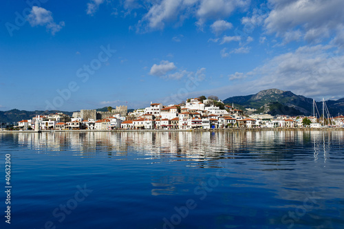 Photo: Marmaris city and fortress view from sea Marmaris city and fortress view from sea