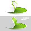 Collection of creative labels. Vector illustration