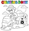 Coloring book farm theme 3 Coloring book farm theme 3