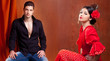 Gipsy flamenco dancer couple from Spain Gipsy flamenco dancer couple from Spain