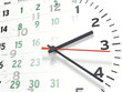 Kalender und Uhr