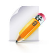 yellow pencil