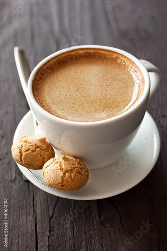 Photo: Kaffee und Amarettini Kaffee und Amarettini