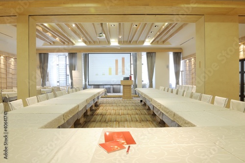 Photo: Empty business conference room Empty business conference room