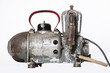 Photo: Old oil compressor Old oil compressor