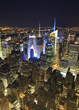 New york city by night