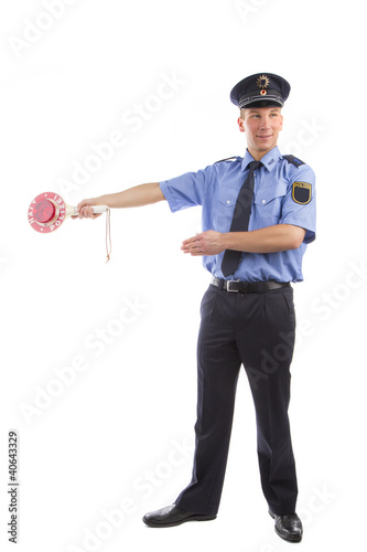 Photo: Polizei in Uniform Polizei in Uniform