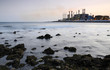 Factory on the coast