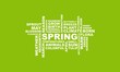 Vector: spring green text bacground spring green text bacground