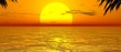 coucher de soleil - panoramique