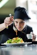 chef preparing meal