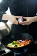 chef preparing meal