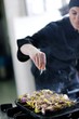 chef preparing meal