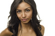 Beautiful young woman's face