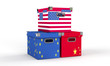 Illustration: cajas cajas