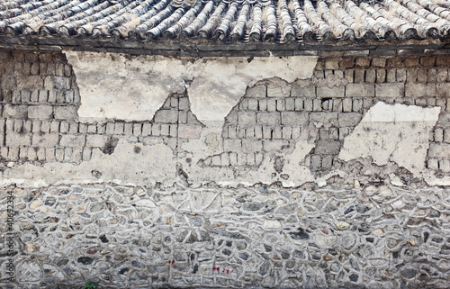 Foto: Oriental old wall texture Oriental old wall texture