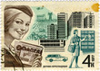 Vintage stamps.