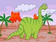 Dinosaur cartoon