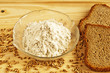 Vollkornbrot mit Vollkornmehl