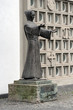 Statue of Francis of Assisi in Dusseldorf, Germany Statue of Francis of Assisi in Dusseldorf, Germany