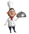 cartoon chef
