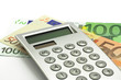 euro mit taschenrechner