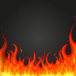 Vector fire background