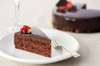 Delicious chocolate cake
