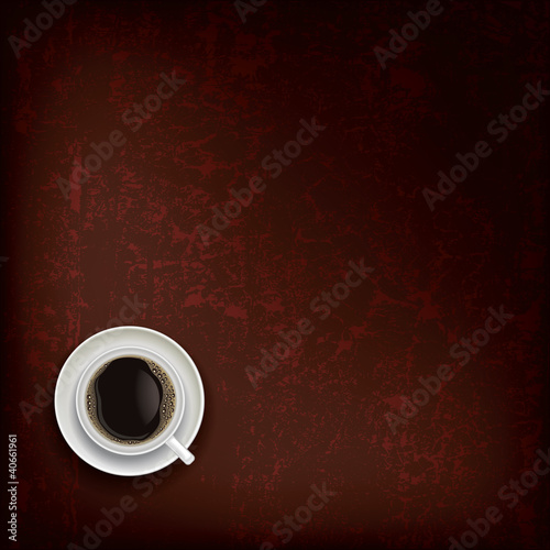 Vektor: abstract grunge background with coffee cup abstract grunge background with coffee cup
