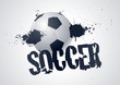 Grunge Soccer Design