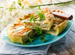 vegetables cake over dish on wood background vegetables cake over dish on wood background