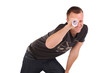 Foto: Junger Mann schaut Junger Mann schaut