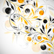 Vector: floral abstract background floral abstract background