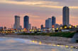 Tel Aviv Skyline on the Mediterranean Coast