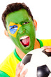 Brazilian football fan