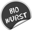 TF-STicker rund curl unten BIO WURST