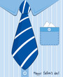 Father day greeting card