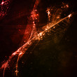 Abstract vector background, futuristic wave illustration eps10
