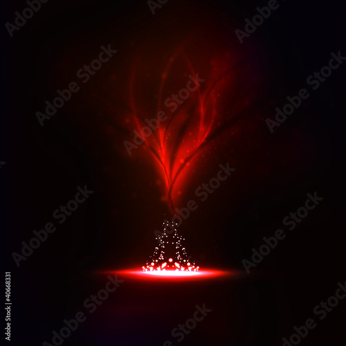 Vector: Creative dynamic, magic fire Illustrations. Creative dynamic, magic fire Illustrations.